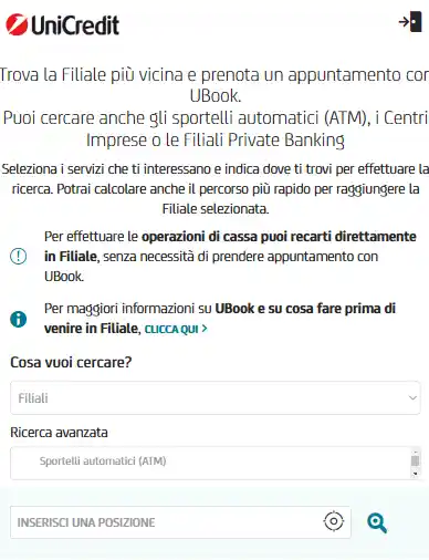 Modulo richiesta carta Unicredit